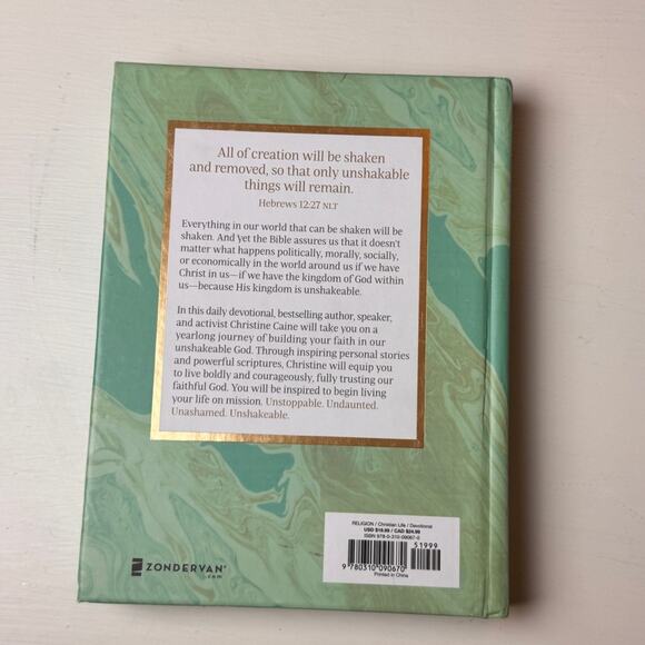 Unshakeable: 365 Devotions for Finding Unwavering Strength in God’s Word - Picture 4 of 10